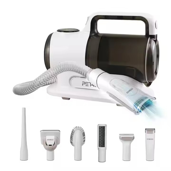 Versatile Pet Hair Vacuum Cleaner 6 in 1 Grooming Kit for Dogs and Cats